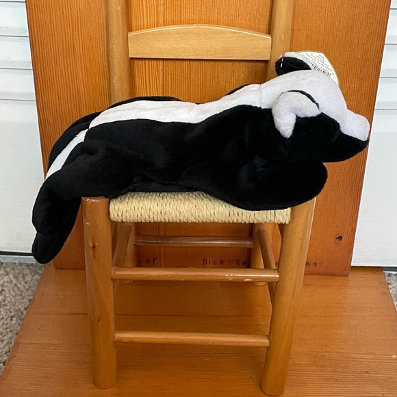 Ty Beanie Babies Stinky The Skunk 1995 Retired,Tag Errors - Picture 8 of 8